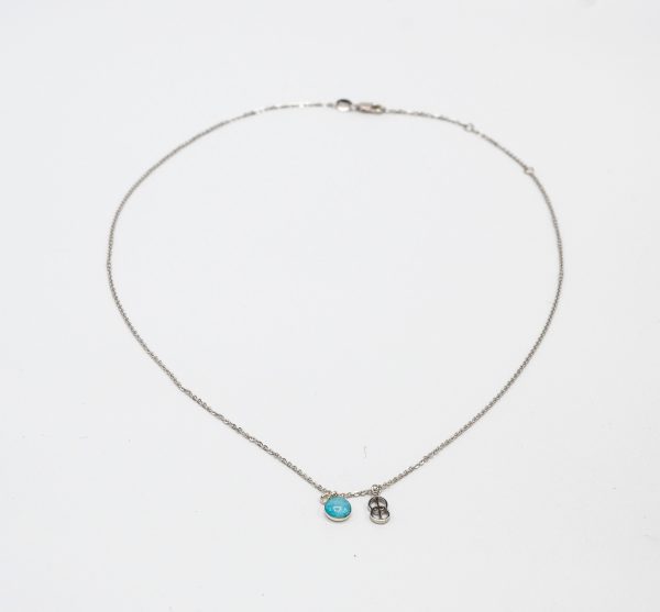 Avalon charm/logo necklace