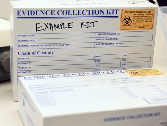 image of evidence collection kit